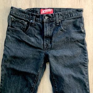Mens Arizona Jeans Black 32x32